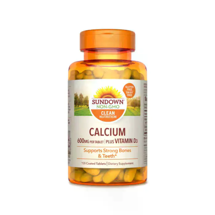 SUNDOWN calcium 600MG + D3 120 TAB