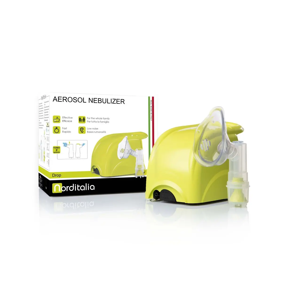 NORDITALIA AEROSOL NEBULIZER DROP GREEN