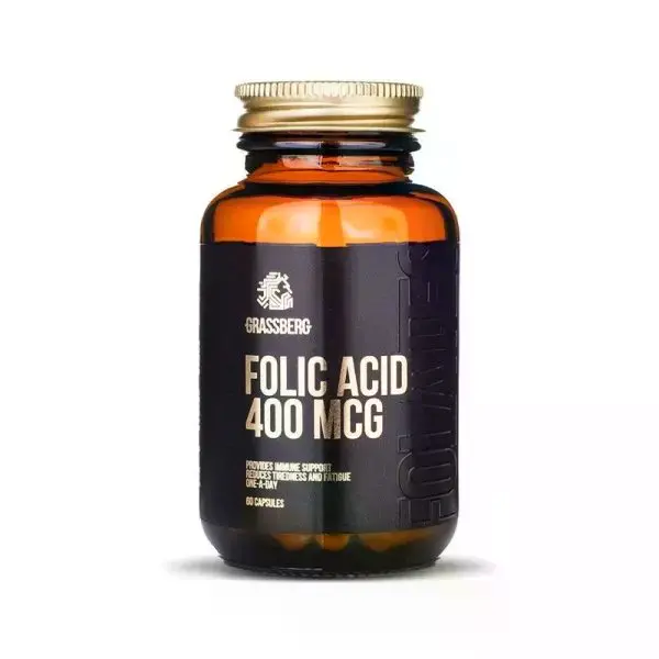 Grassberg Folic Acid 400 mcg 60