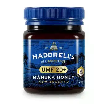 HADDRELLS MANUKA HONEY UMF+20 250GM