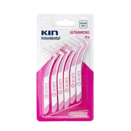 Kin Ultramicro Interdental Brush 0.6 Mm 6 Pcs