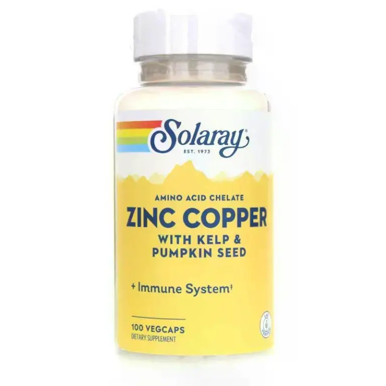 solaray ZINC COPPER 100CAP