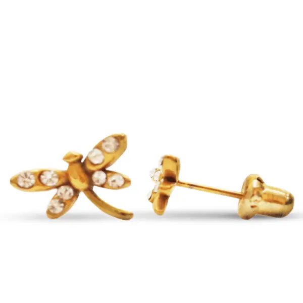 18K GOLD PLATED Bird Fly (8mm) 130