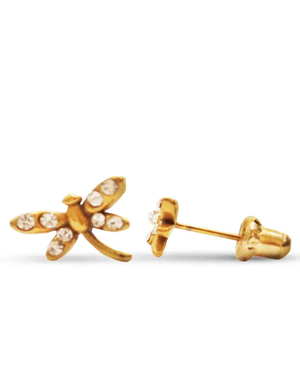 18K GOLD PLATED Bird Fly (8mm) 130