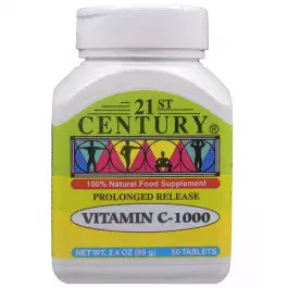 21 Century Vitamin C 1000 50 Tablets
