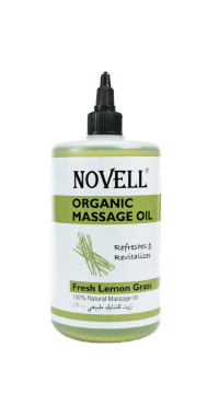 novell essential massage oil lemon 500ml