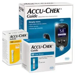 Accu Check Guide Mmol+ 50Strips+ 100 Lancets