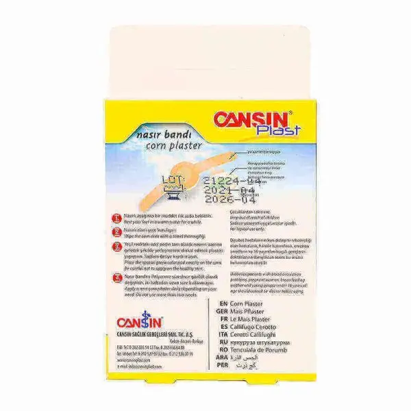 Cansin Plast Corn Plaster 6 Pcs