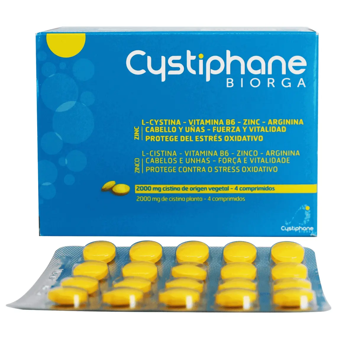 Cystiphane Biorga B6 Zinc Tabs 120'S