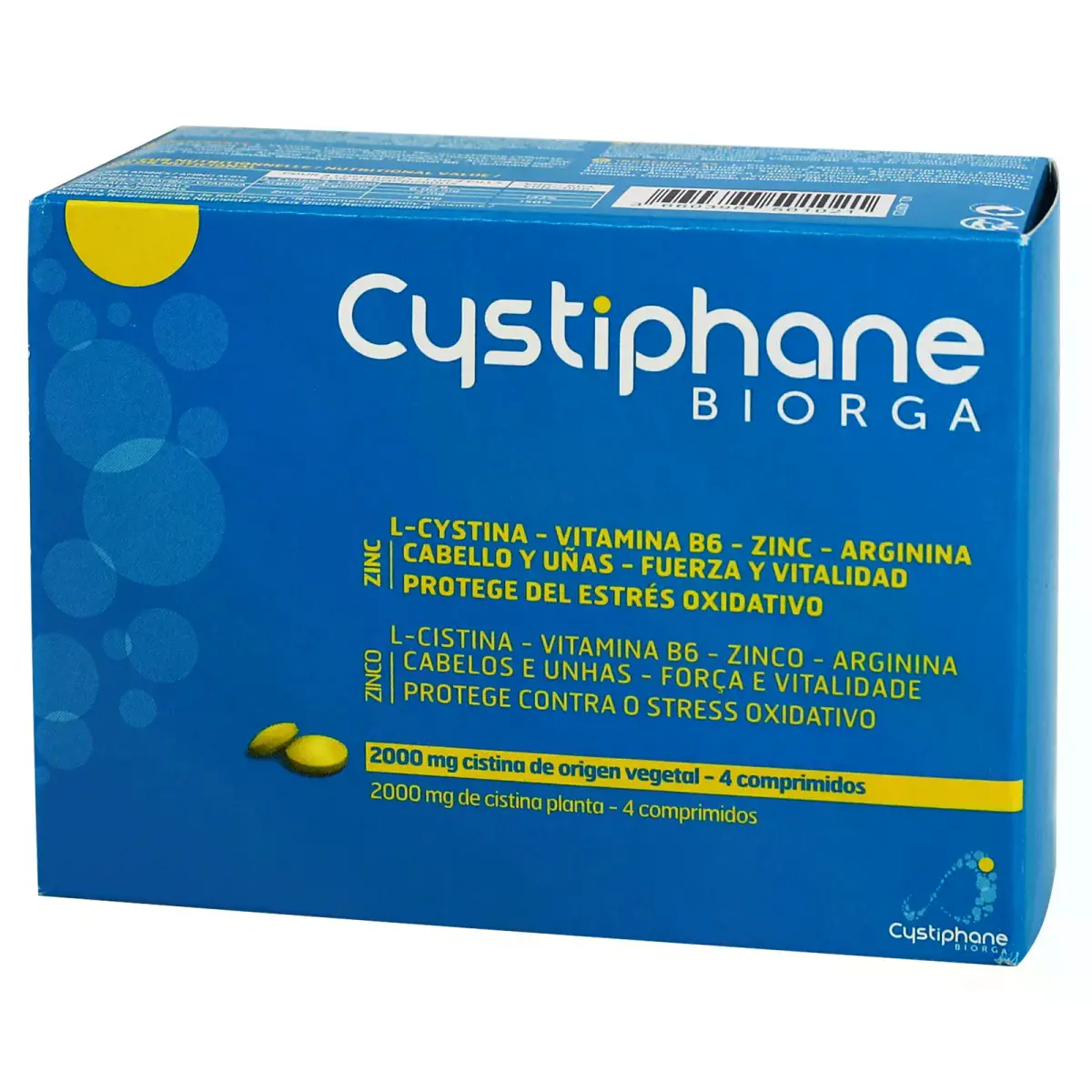 Cystiphane Biorga B6 Zinc Tabs 120'S