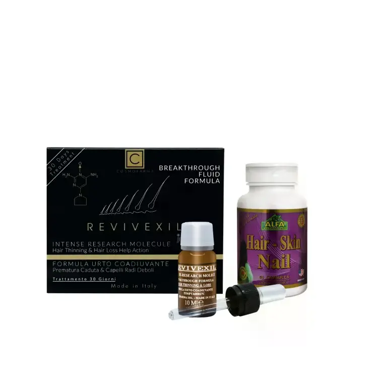 Joniline Revivexil Amp + Alfa Vitamins Hair Skin Nails Package