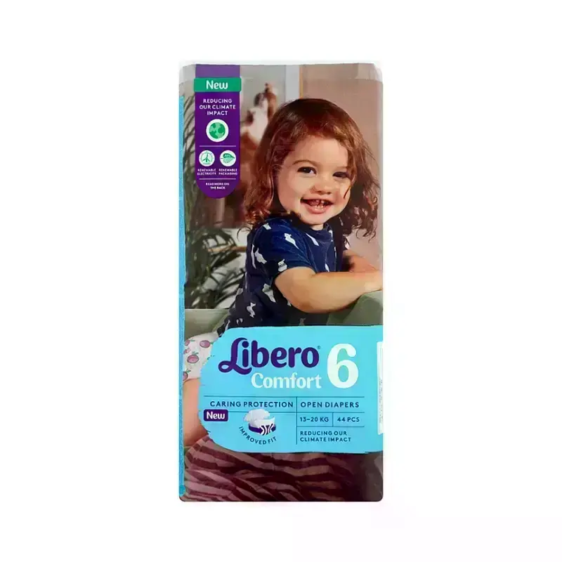 Libero Comfort 6 Junior 13-20 Kg Diapers 44'S For Children