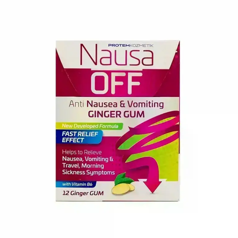 Nausa Off Ginger Gums 12 Piece