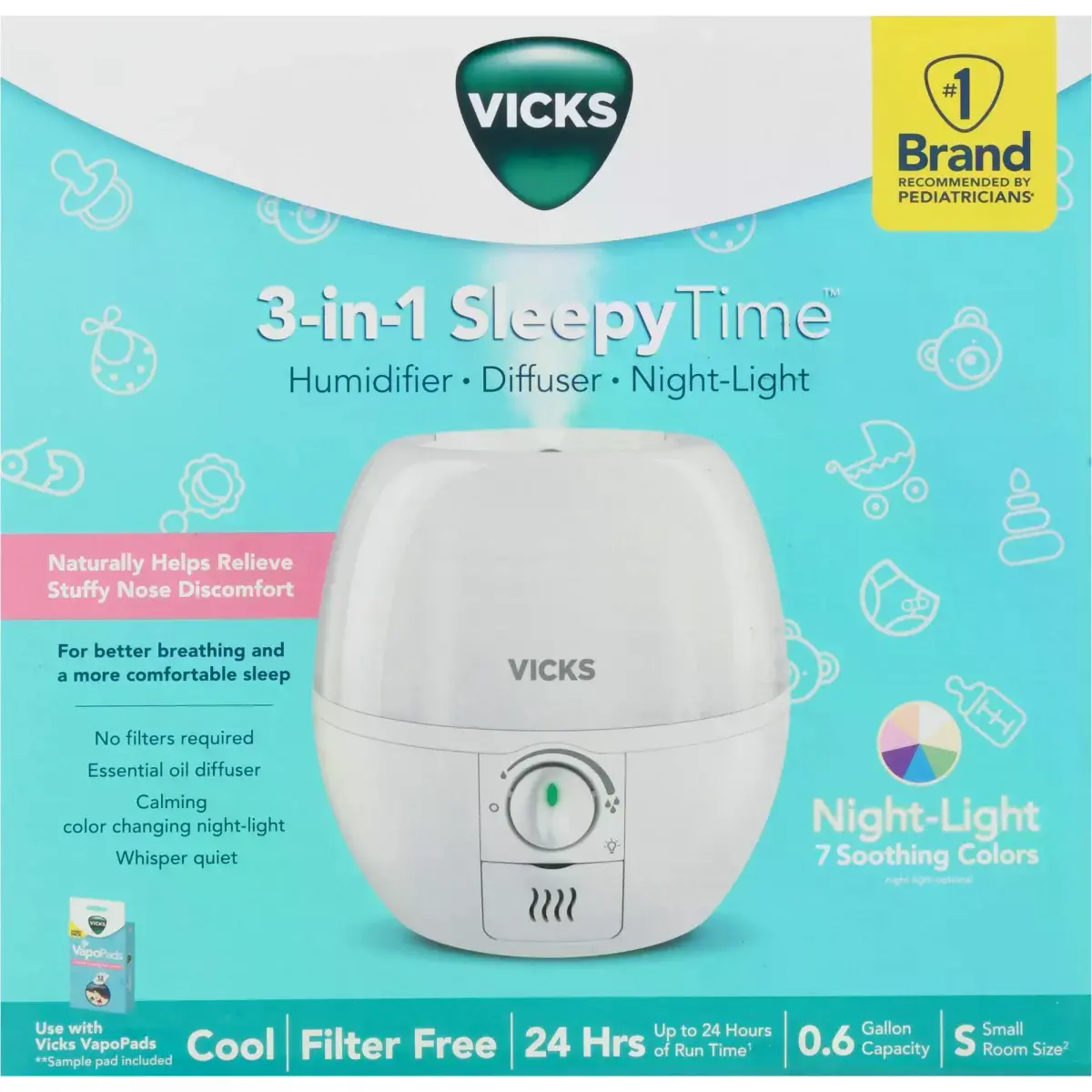 vicks 3 in 1 humidifier