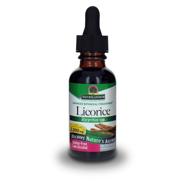 Nature's Answer, Licorice Root, Fluid Extract, Alcohol-(30 ml)