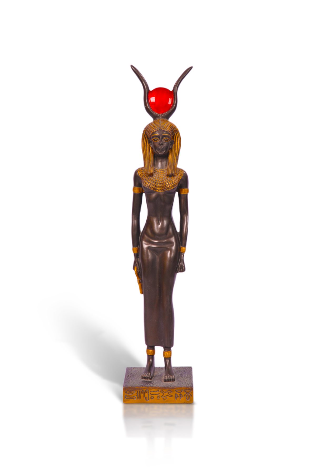 4 2 scaled statue of ancient egyptian queen Isis