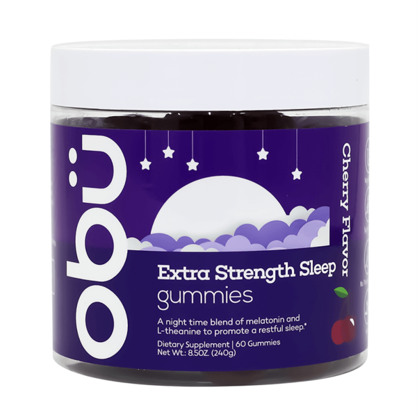Obu Extra Strength Sleep 60 Gummies