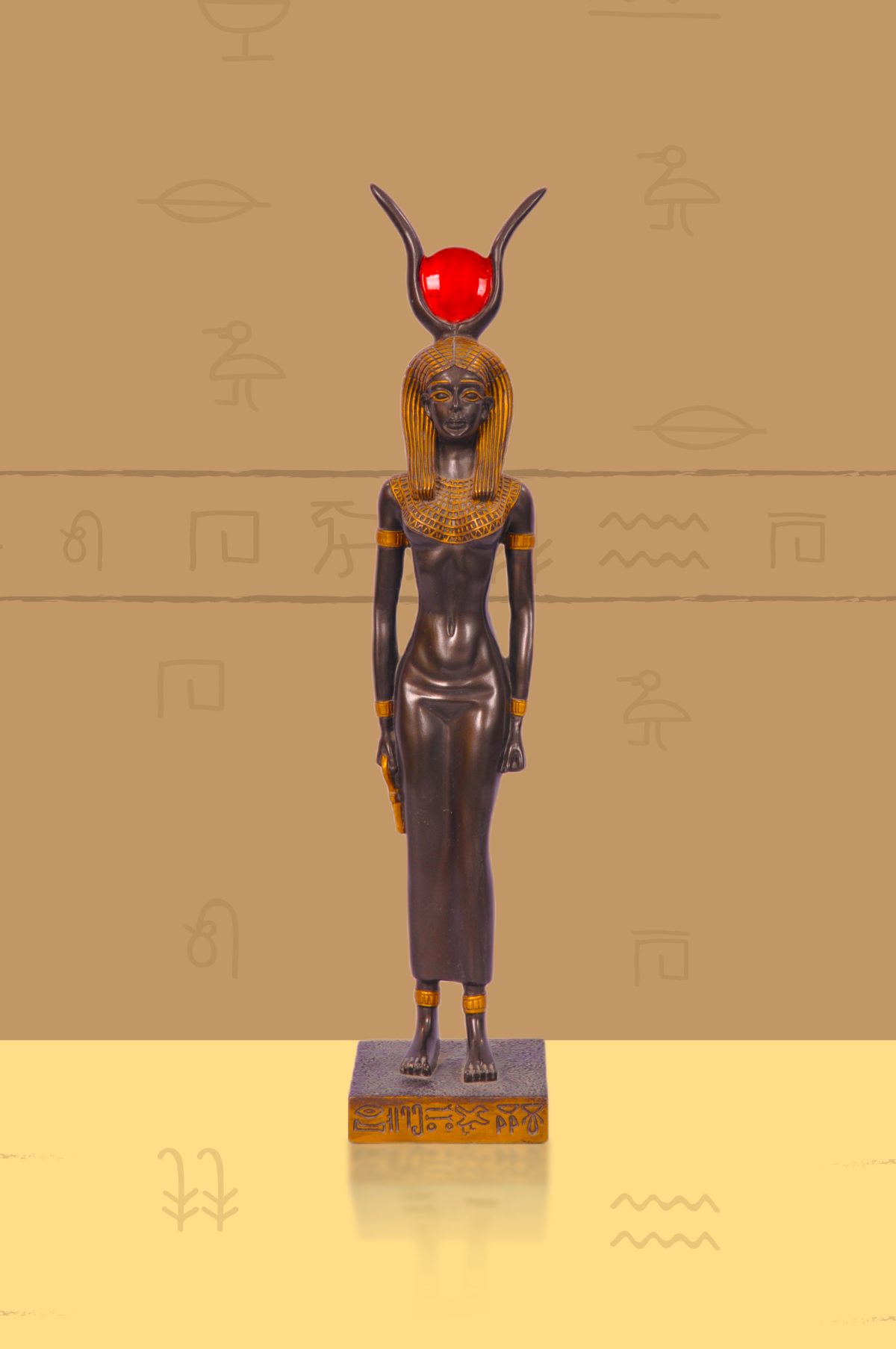 7 2 scaled statue of ancient egyptian queen Isis