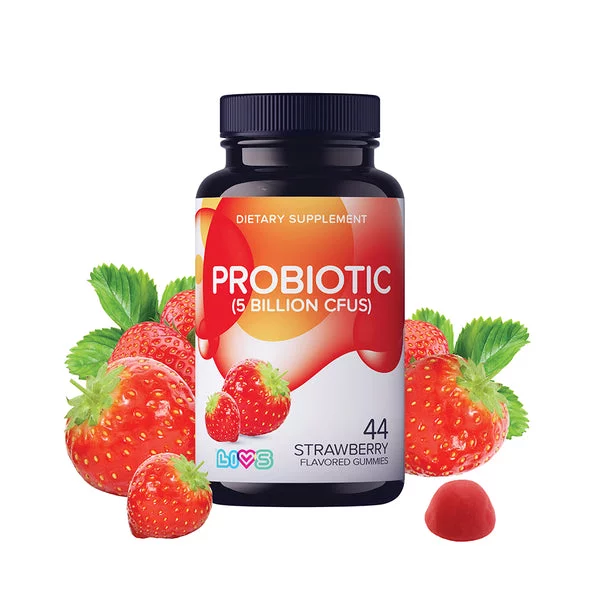 Livs Probiotic Strawberry Flavor 44 Gummies