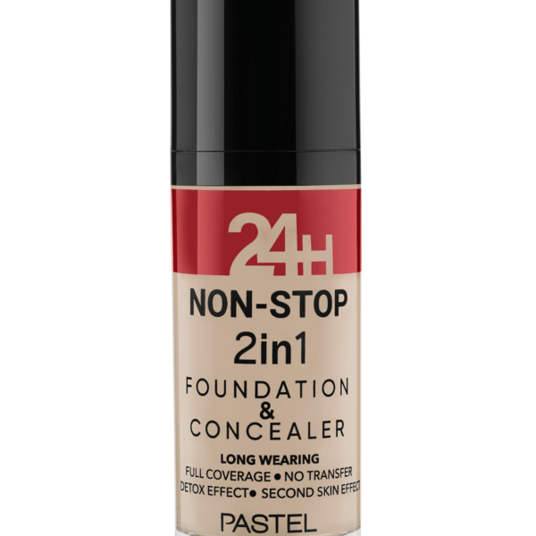 PASTEL PROFASHION 24 H NON-STOP 2in1 FOUNDATION CONCEALER 601