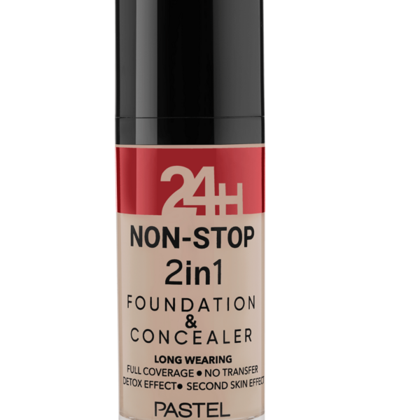 PASTEL PROFASHION 24 H NON-STOP 2in1 FOUNDATION CONCEALER 602