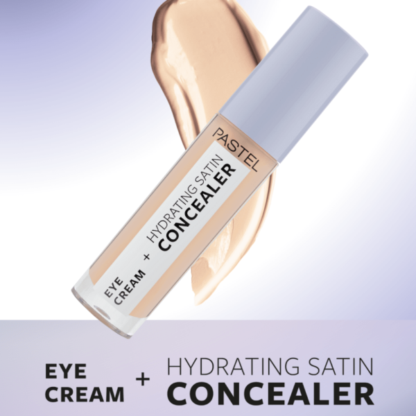 PASTEL EYE CREAM + HYDRATING SATIN CONCEALER 62