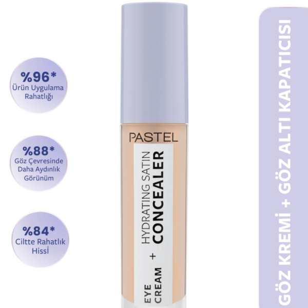 PASTEL EYE CREAM + HYDRATING SATIN CONCEALER 63